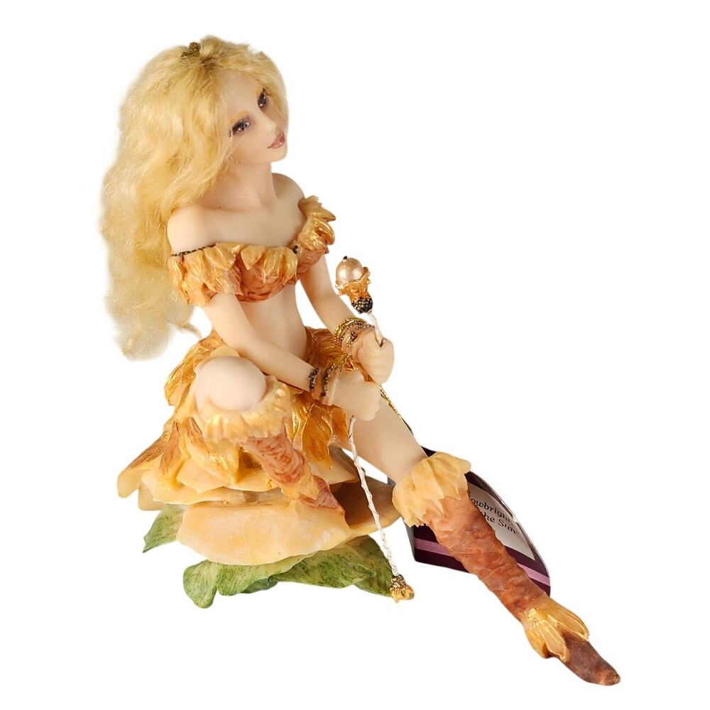 Fairy Figurine Ashton-Drake Meadowbright Sun Fairy 6" Enchanted Forest Doll